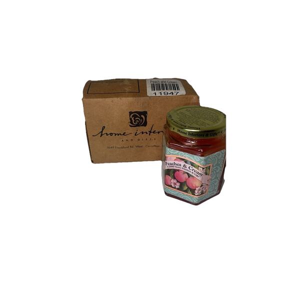 Home Interiors & Gifts jar candles.The scent are Peaches &CreamWoodland candles - Picture 5 of 5